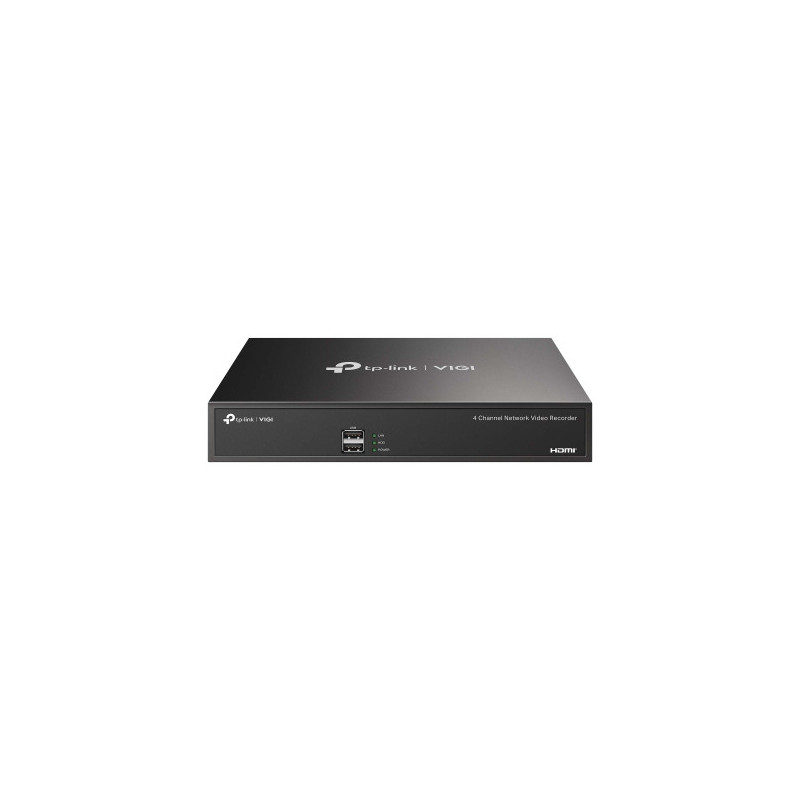 TP-LINK GRABADOR DE VIDEO EN RED DE 4 CANALES ESPECIFICACIONES: H.265+/H.265/H.264+/H.264, RESOLUCIÓN DE HASTA 8MP, CAPACIDAD DE