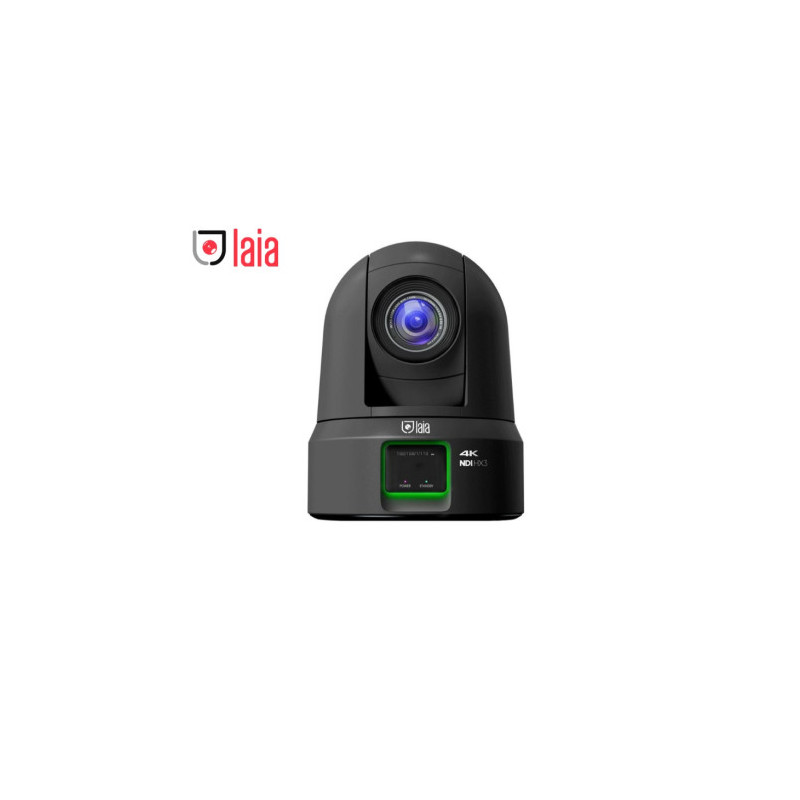 LAIA (PRC-425NB) BROADCASTER PRO 25X NDI 3G (BLACK) - CÁMARA PTZ, SENSOR SONY CMOS 1/1,8", 4KP60, LENTE CON ZOOM ÓPTICO 25X. USB