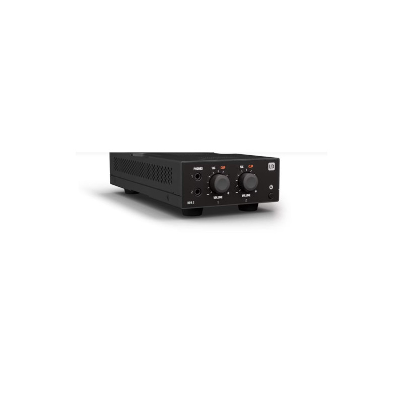 LD SYSTEMS INTEGRATION SERIE TICA (LDHPA2) 2-CHANNEL HEADPHONE AMPLIFIER WARRANTY 5 YEARS (PU8) - LDHPA2