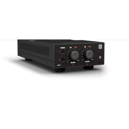 LD SYSTEMS INTEGRATION SERIE TICA (LDHPA2) 2-CHANNEL HEADPHONE AMPLIFIER WARRANTY 5 YEARS (PU8) - LDHPA2
