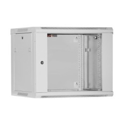 Wall Mount Rack 19" RWB Series 9U WxDxH: 600x500x500 mmnGrey RAL 7035 - WPN-RWB-09605-G