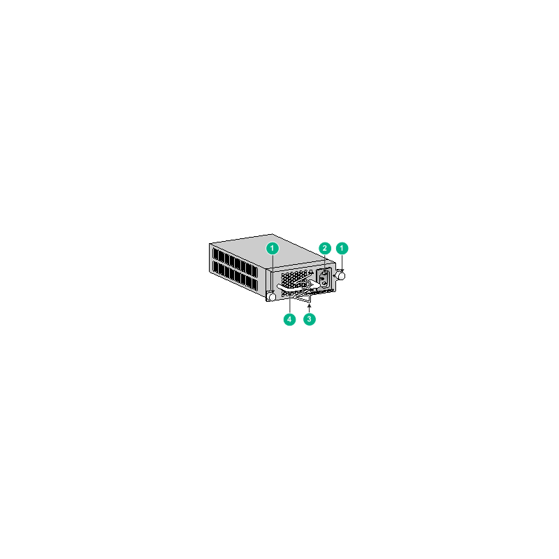 H3C - PSR75-12A-GL - 75W AC PLUGGABLE POWER SUPPLY MODULE - 0231A7G9