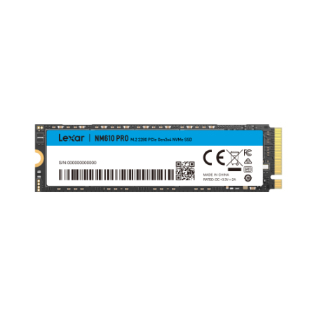 M.2 1TB Lexar NM610PRO 2280 PCIe3.0 x 4 - 0843367128723