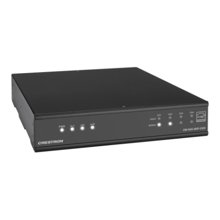 CRESTRON DM NAX™ X-SERIES FLEXIBLE OUTPUT AMPLIFIER, 300 W (DM-NAX-AMP-X300) 6511766 - 6511766