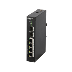 (DH-PFS4206-4P-96) DAHUA SWITCH POE L2 GESTIONABLE 3 PUERTOS + 1 UPLINK GIGABIT HIPOE + 2 SFP - 1.0.01.20.10190-9001