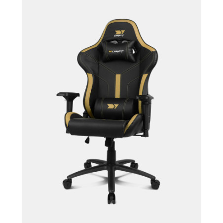 DRIFT DR350 Butaca para jugar Asiento acolchado Oro, Negro - DR350GOLD