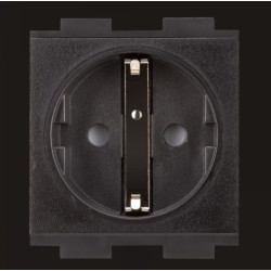 CRESTRON AC POWER OUTLET MODULE FOR FT2 SERIES, SINGLE, EUROPEAN "SCHUKO,” TYPE F (FT2A-PWR-EU-1-BASIC) 6508436 - 6508436