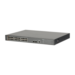DAHUA - DH-PFS4226-24GT-360 - 26-PORT MANAGED GIGABIT SWITCH WITH 24-PORT POE - 1.0.01.20.10352