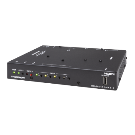 CRESTRON 4X1 4K60 4:4:4 HDR AV SWITCHER (HD-MD4X1-4KZ-E) 6511306 - 6511306