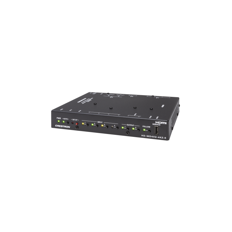 CRESTRON 4X2 4K60 4:4:4 HDR AV SWITCHER (HD-MD4X2-4KZ-E) 6511307 - 6511307