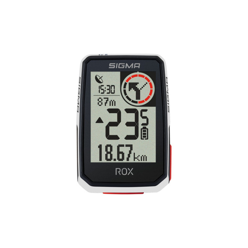 Sigma Sport 01051 ordenador para bicicleta 5,08 cm (2") Ciclocomputador inalámbrico Negro, Blanco - 01051