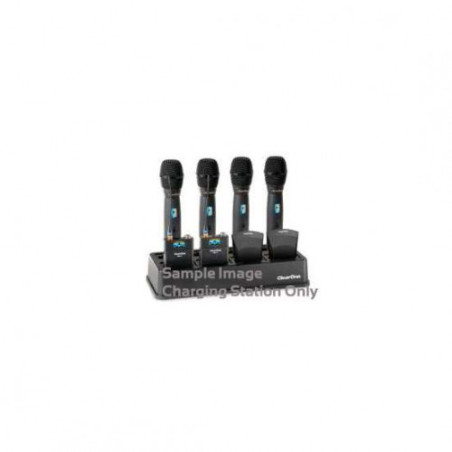 CLEARONE 4-BAY DOCKING (CHARGING) STATION FOR RECHARGING TRANSMITTERS (910-6000-400) - 910-6000-400
