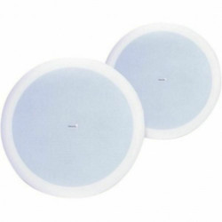 CLEARONE LS6CT SPEAKERS, INCLUDES TWO 6 CEILING SPEAKERS WITH 8 OHM OR 70/100V TAPS AND TILE BRIDGE (910-151-001-01) - 910-151-0
