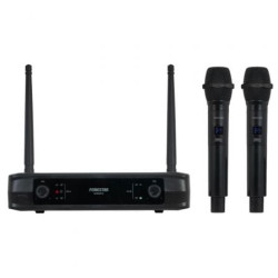 Micrófono Inalámbrico Doble Mano UHF Fonestar SONAIR-2M/ Incluye Receptor - SONAIR-2M