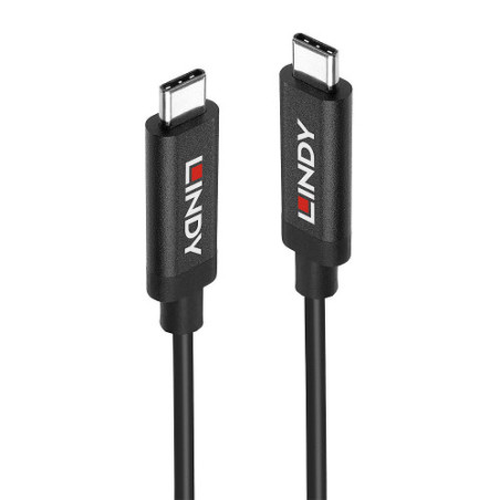 Lindy 43308 cable USB USB 3.2 Gen 2 (3.1 Gen 2) 5 m USB C Negro - 43308