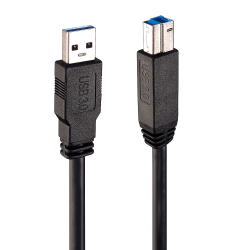 Lindy 43098 cable USB USB 3.2 Gen 1 (3.1 Gen 1) 10 m USB A USB B Negro - 43098