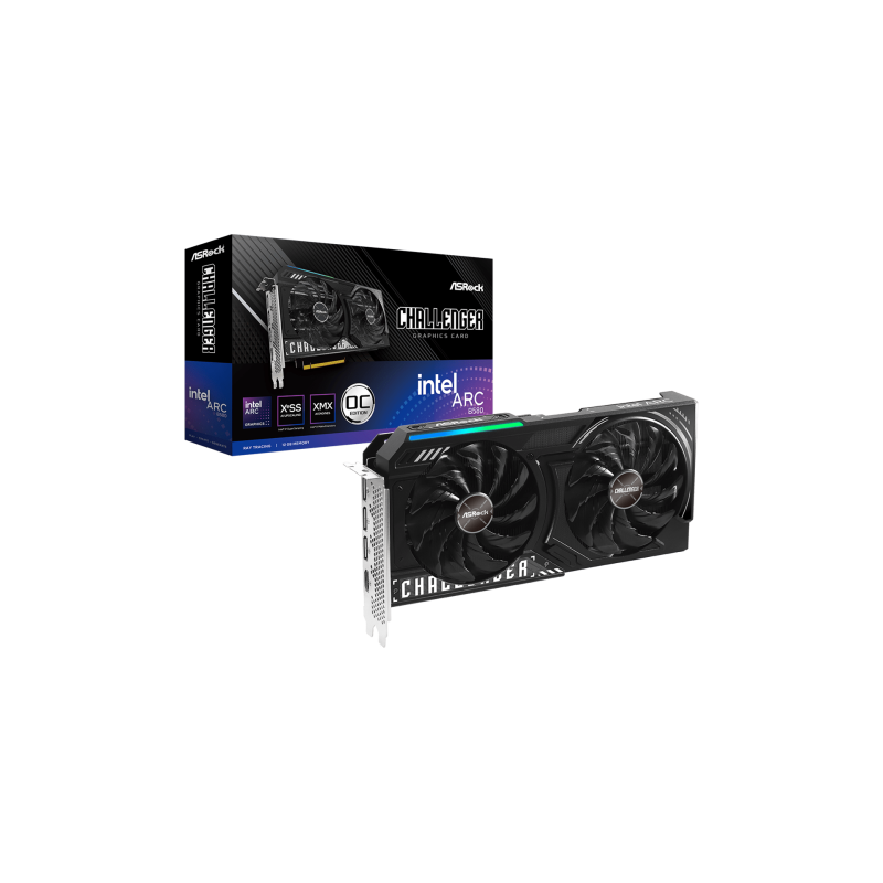 Asrock Intel Arc B580 Challenger 12GB OC Arc A580 GDDR6 - 90-GA5LZZ-00UANF