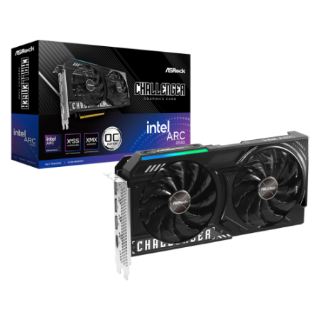 Asrock Intel Arc B580 Challenger 12GB OC Arc A580 GDDR6 - 90-GA5LZZ-00UANF