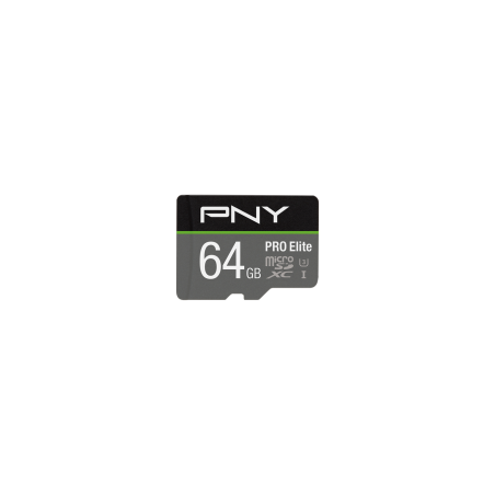 MICRO SD PNY 64GB ELITE UHS-I C10 MICROSDXC - P-SDU64GV31100PRO-GE