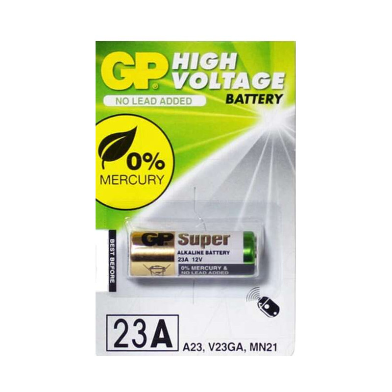 GP Pack de 1 Pila Alcalina 23A 12V - 023A-B1 GP