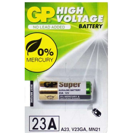 GP Pack de 1 Pila Alcalina 23A 12V - 023A-B1 GP