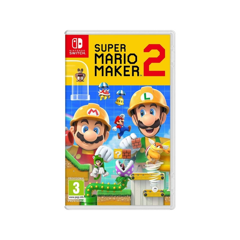 Nintendo Videojuego Super Mario Maker 2 para Consola Nintendo Switch - Genero Plataformas/Editor de Niveles/Multijugador - PEGI 
