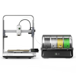Creality Ender-3 V4 Combo Impresora 3D Abierta - Volumen 22x22x23,5cm - Velocidad hasta 500mm/s - Calentador Ceramico de 60W - W