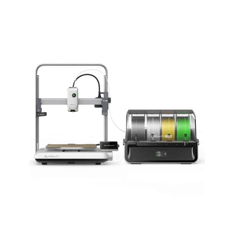 Creality Ender-3 V4 Combo Impresora 3D Abierta - Volumen 22x22x23,5cm - Velocidad hasta 500mm/s - Calentador Ceramico de 60W - W