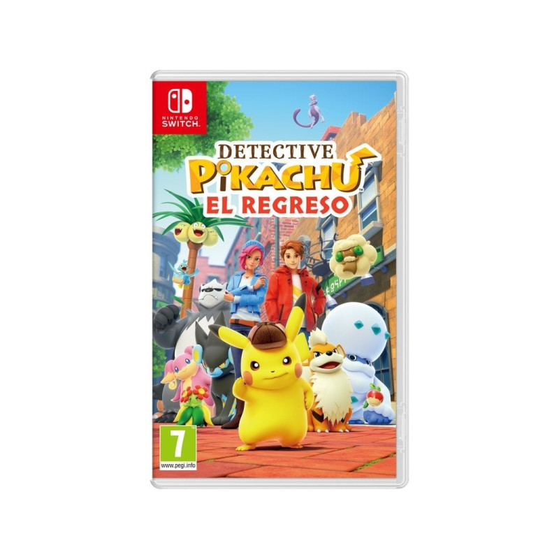 Nintendo Videojuego Detective Pikachu: el Regreso para Consola Nintendo Switch - Genero Aventura Narrativa/Misterio - PEGI 7 - 1