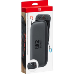 Nintendo Pack de Funda con Protector de Pantalla para Consola Nintendo Switch 2 - Proteccion Completa y Segura - Espacio para 6 