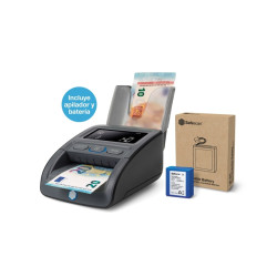 SafeScan 155-S Komplett SET Geldprüfgerät Batterie & Stapler - 112-0732