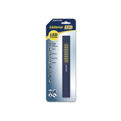 Jupiter Linterna de Trabajo de Barra Multiled 100lm - Con Iman - Resistencia IP44 - Funciona con 4 Pilas AAA (No Incluidas) - Co