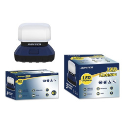 Jupiter Linterna LED CREE-XPE 150lm - 3 Intensidades - Resistencia IPX4 - Funciona con 4 Pilas AA (No Incluidas) - Color Azul/Ne