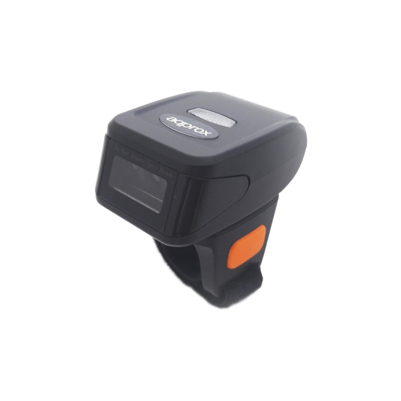 Approx Anillo Lector de Codigos de Barras 1D/2D Inalambrico - Indicador LED, Timbre y Vibracion - Modo Inventario - Velocidad 10