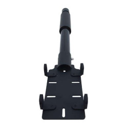 Approx Soporte para Datafono con Brazo Extensible - Longitud 40cm - Zona Engomada y Clips de Sujecion - Gestion de Cables - APPS