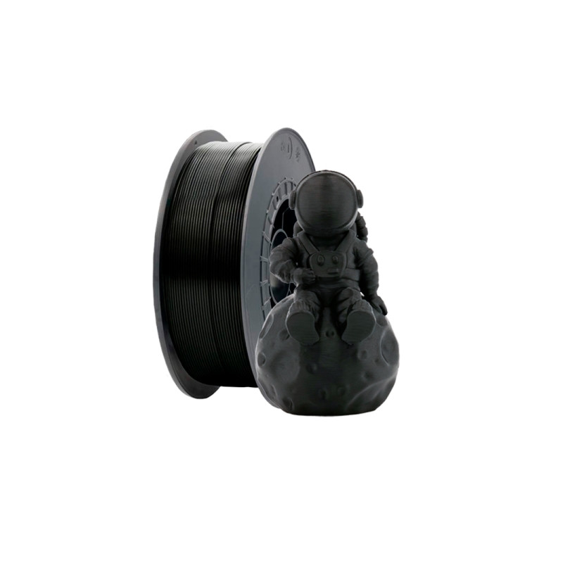 Filamento 3D ASA - Diametro 1.75mm - Bobina 1kg - Color Negro - ASA-Black