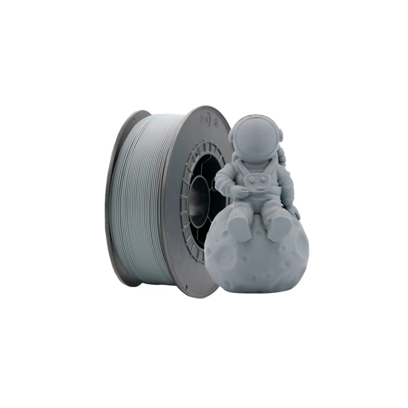 Filamento 3D ASA - Diametro 1.75mm - Bobina 1kg - Color Gris - ASA-Grey