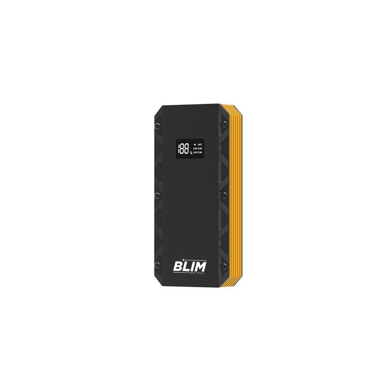 Blim BL0432 Arrancador de Baterias 3 en 1 - 8000mAh - Arranque 12V - Powerbank - Linterna - Proteccion Contra Cortocircuitos, So