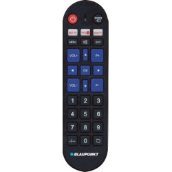 Blaupunkt Mando Universal para Lg, Samsung, Sony, Philips y Panasonic - Preconfigurado - Teclas Grandes - Control por Infrarrojo