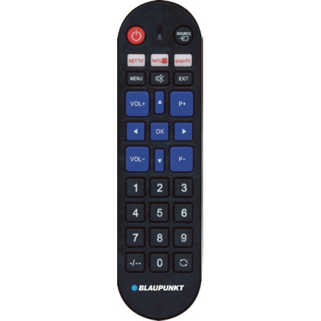 Blaupunkt Mando Universal para Lg, Samsung, Sony, Philips y Panasonic - Preconfigurado - Teclas Grandes - Control por Infrarrojo