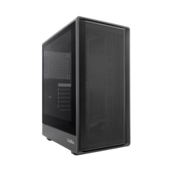 CoolBox Gaming GA700 Darkface Caja Torre ATX - 1 x USB C 3.2 1 x USB A 3.2 1X USB A 2,0 1 x Audio + Micro - Color Negro - COO-CH