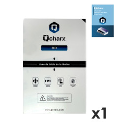 Laminas de proteccion frontales para tablet qcharx hidrogel hd  qx1 1 unidad - QCHHDPLUS