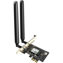 Tarjeta de Red Wifi TENDA E33 / AX5400 / Tri-Band 2.4Ghz - 5Ghz - 6Ghz / - E33