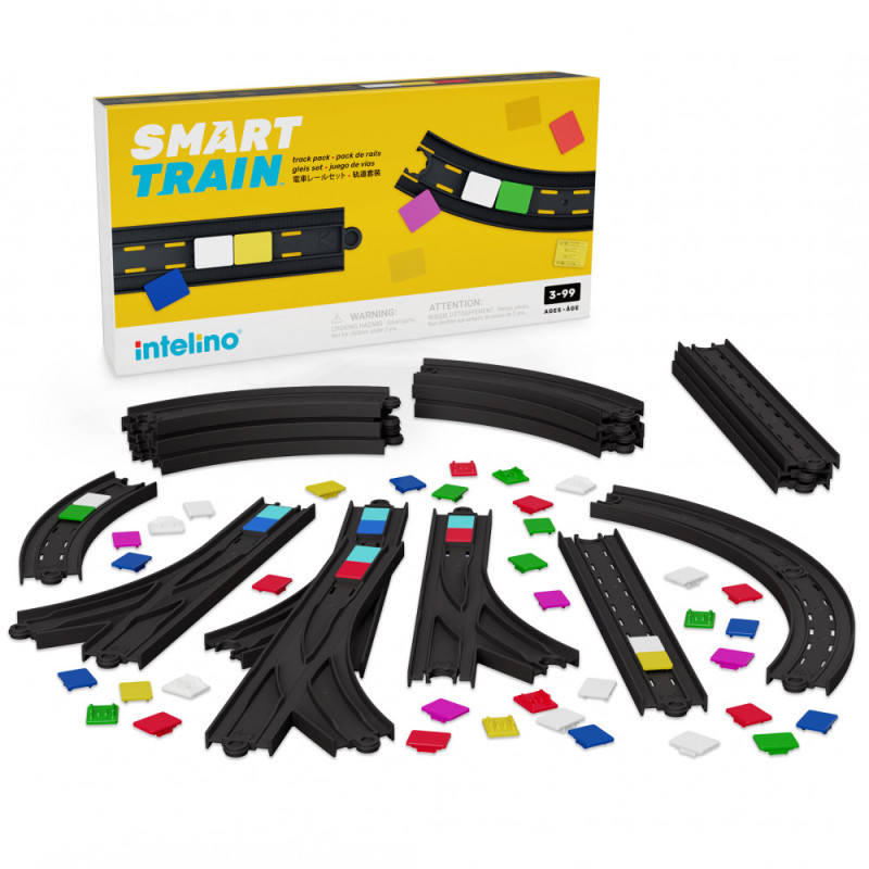 Extensiones vias de tren intelino tren robot intelino - INT-J1-SS1-21