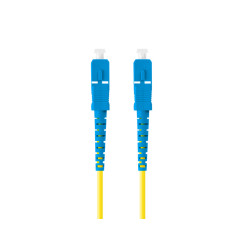 Latiguillo fibra optica sc - upc lanberg 2m mono simplex g657a1 lszh amarillo - FO-SUSU-SS11-0020-YE