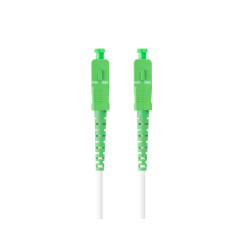 Latiguillo fibra optica sc - apc lanberg 30m mono simplex g657a2 lszh blanco - FO-SASA-SS21-0300-WH