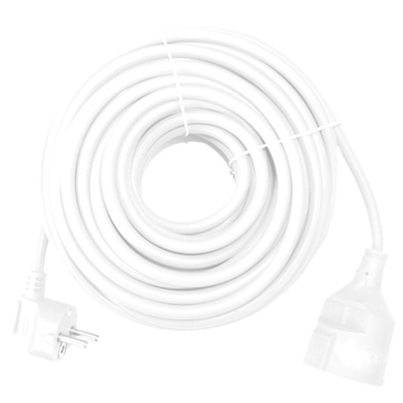 Cable prolongador de correiente silver electrics 2m -  3x 1.5mm -  250v -  16a -  3.500w - - 9212