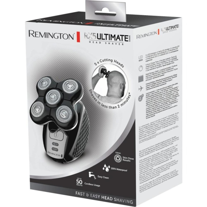 Afeitadora de cabeza remington ultimate series rx5 xr1500 - XR1500