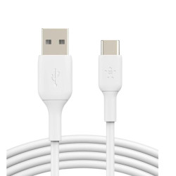 Cable usb tipo c a usb tipo a belkin 2m -  macho - macho -  blanco - CAB001BT2MWH