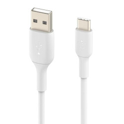 Cable usb tipo c a usb tipo a belkin 3m -  macho - macho -  blanco - CAB001BT3MWH